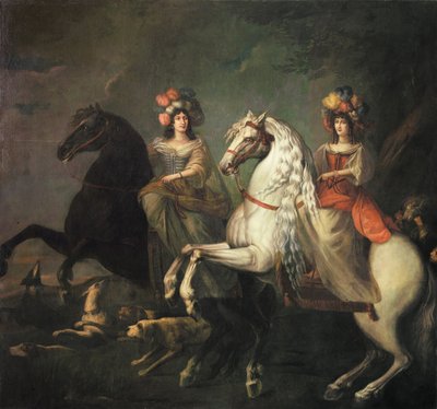 Caterina Insarda Marchesa di Caluso e Delibera Eleonora S. Martino by Unbekannt Unbekannt